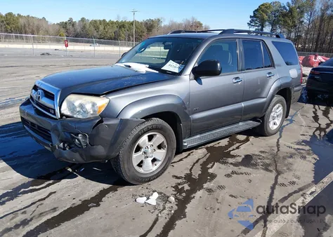 2007 Toyota 4Runner Sr5 V8 z USA, uszkodzony, nr VIN JTEZT14R670028100